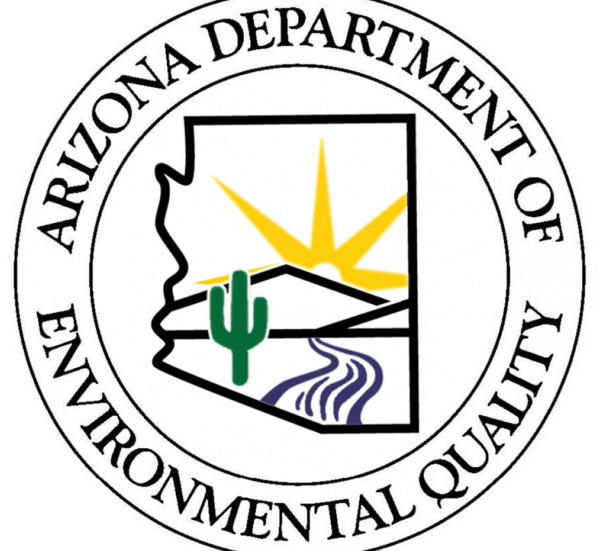 Arizona department of environmental quality logo.