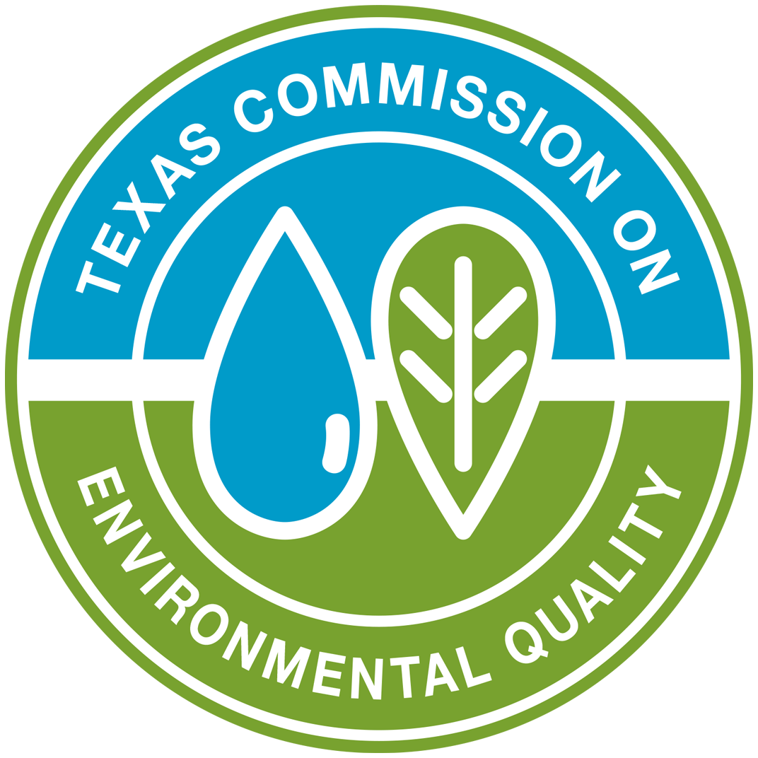 The texas commission on environmental quality logo.