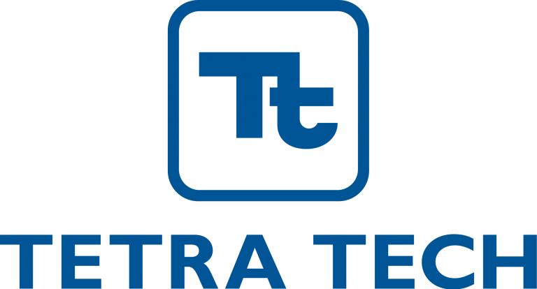 Tera tech logo on a black background.