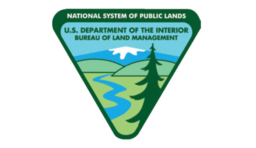 The national system of public lands logo.