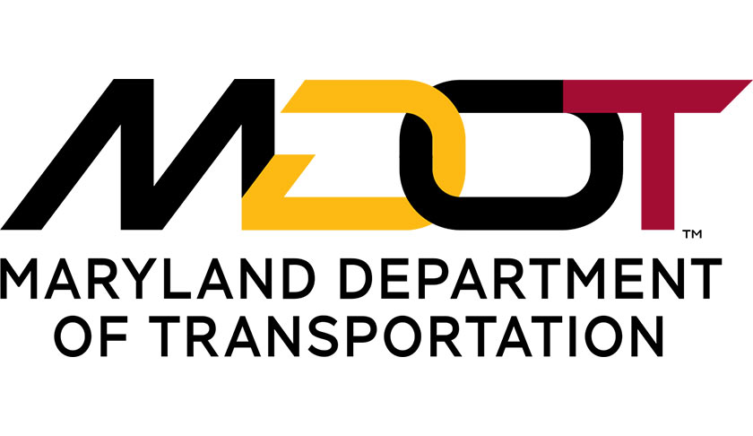 The maryland department of transportation logo.