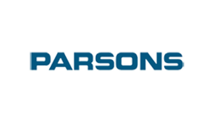 Parsons logo on a white background.