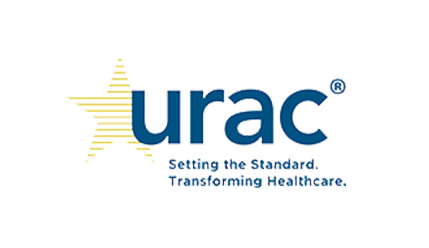 The urac logo with a star in the middle.